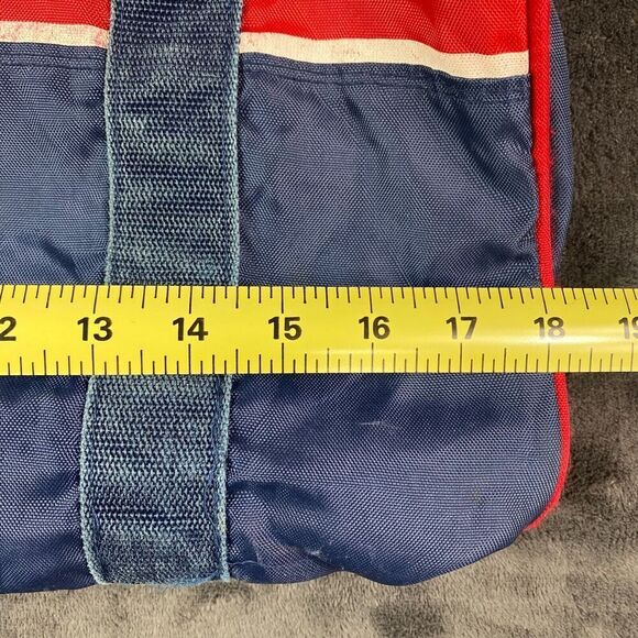 Vintage 1980 Lake Placid USA Olympic Games OLYMPIAD Duffel Bag & Tie See Dscrpt - Picture 11 of 16